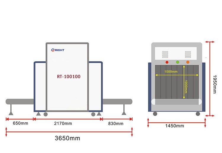 X-Ray Equipment For Large Luggage