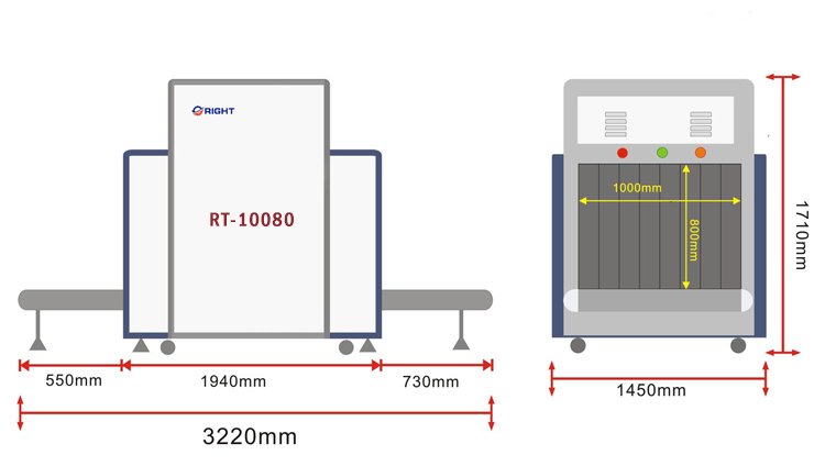 X-Ray Equipment For Large Luggage
