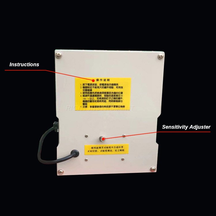 shoe needle detector