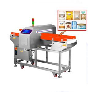 Touch screen metal detector
