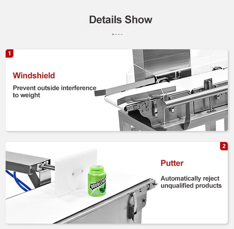 Check weigher machine
