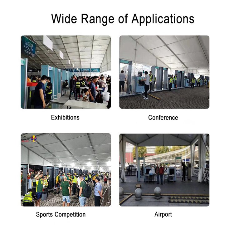 RT-1216A walk through metal detector