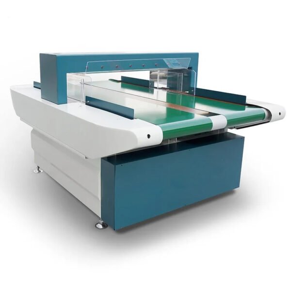Extra wide needle detector machine
