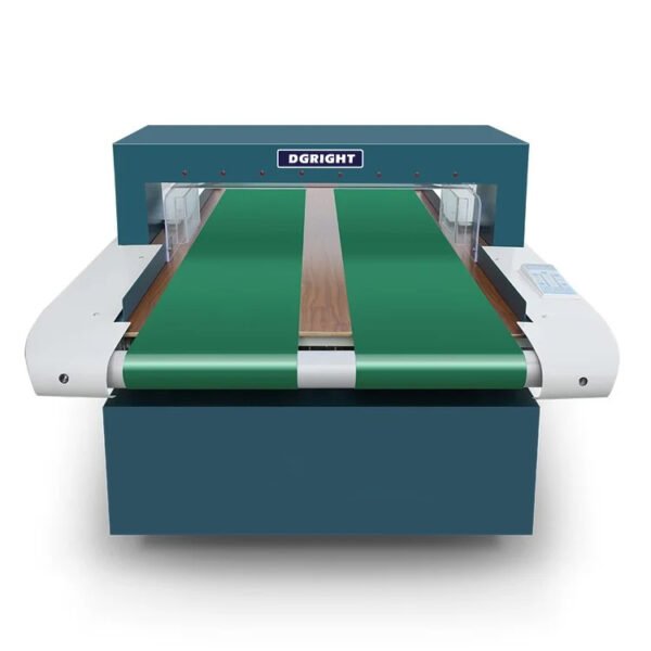 Extra wide needle detector machine